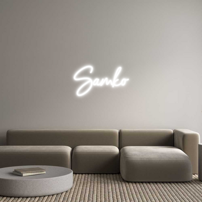 Custom Neon: Samko 