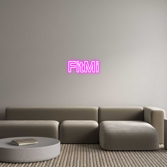 Custom Neon: FitMi 