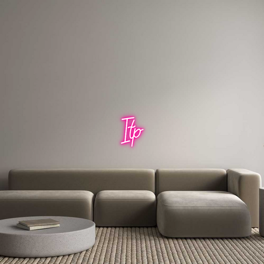 Semn Neon Personalizat: Itp
