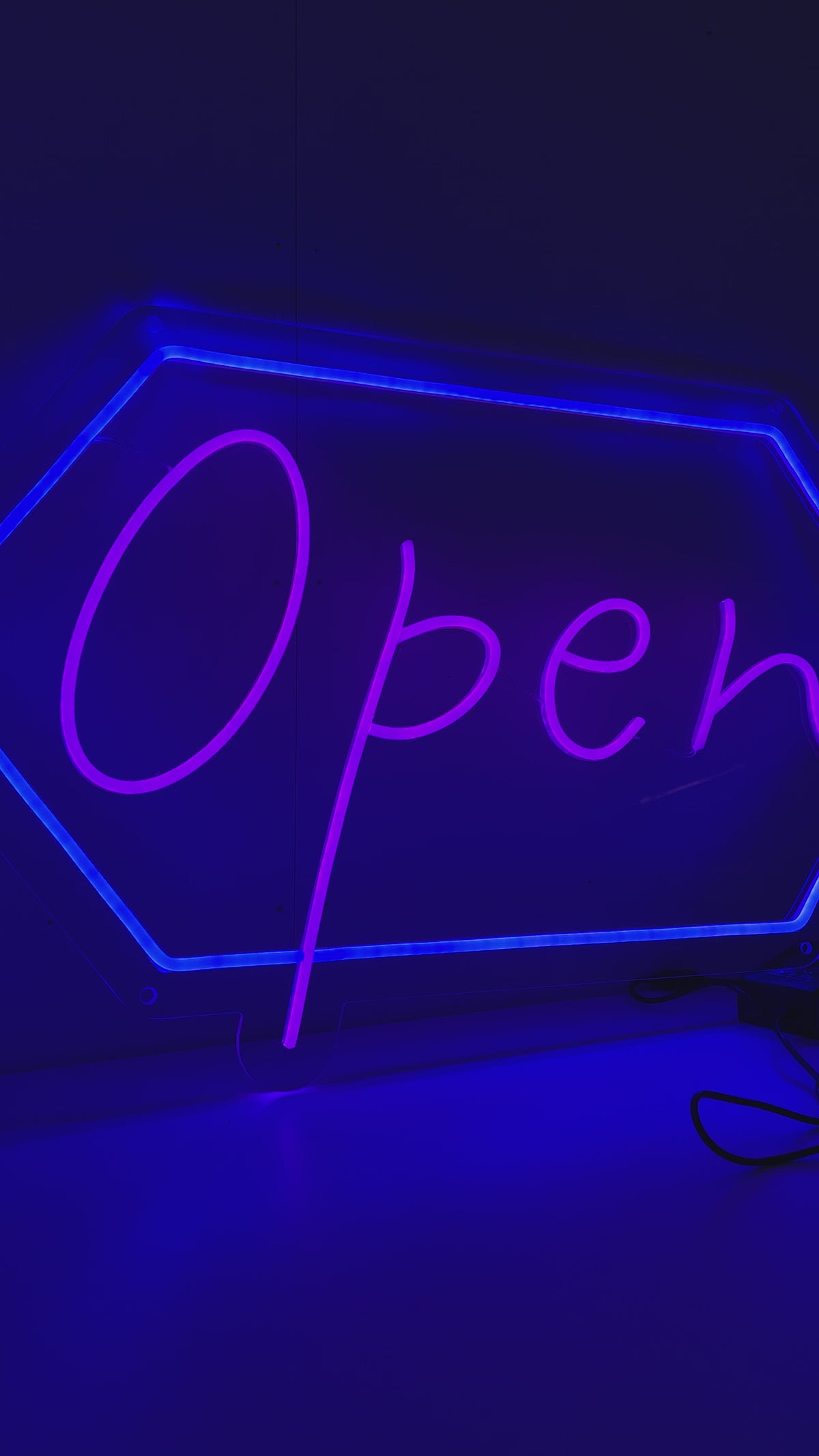 Open Sinal de neon