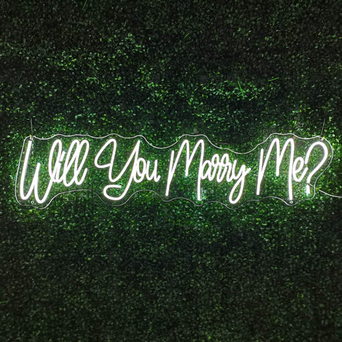 você quer se casar comigo_placa de neon
